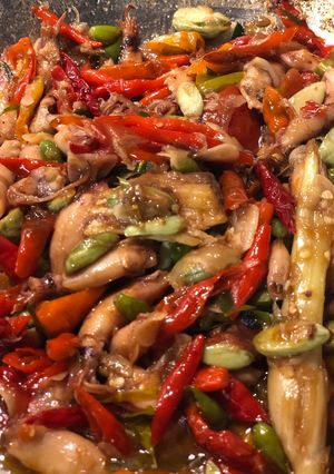Foto resep Oseng cumi #Openkitchen_byAci