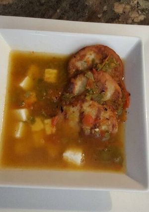 Una foto de Tortitas de papa y atún