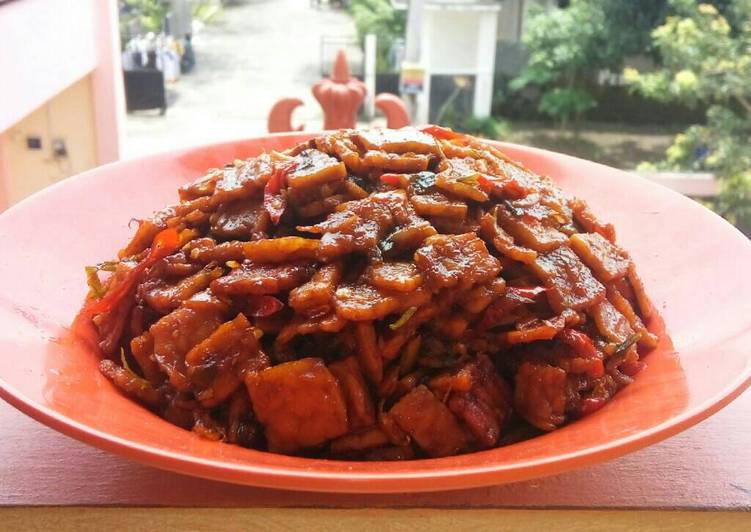 Bahan Kering tempe kecap | Bahan Membuat Kering tempe kecap Yang Enak Dan Mudah