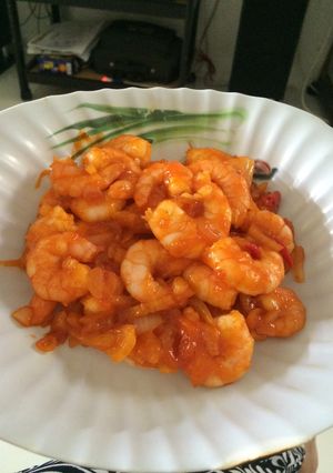 Foto resep Udang Asam Manis ala Restaurant & ga pake ribet