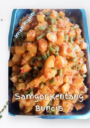 Foto resep Samgor Kentang Buncis