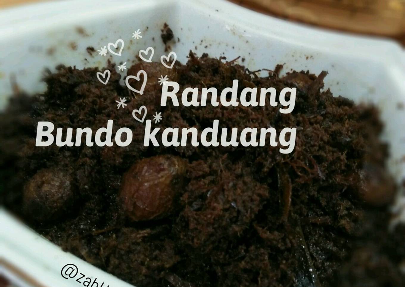 Randang bundo kanduang