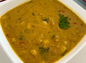 Una foto de Porotos granados con mazamorra fácil y rápido