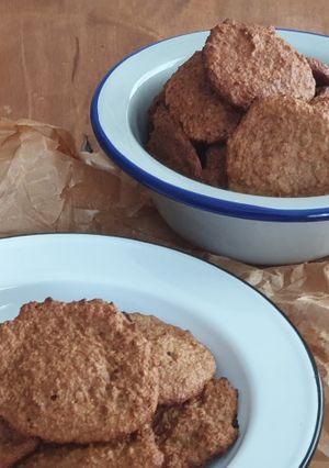 Una foto de Galletas de avena y plátano