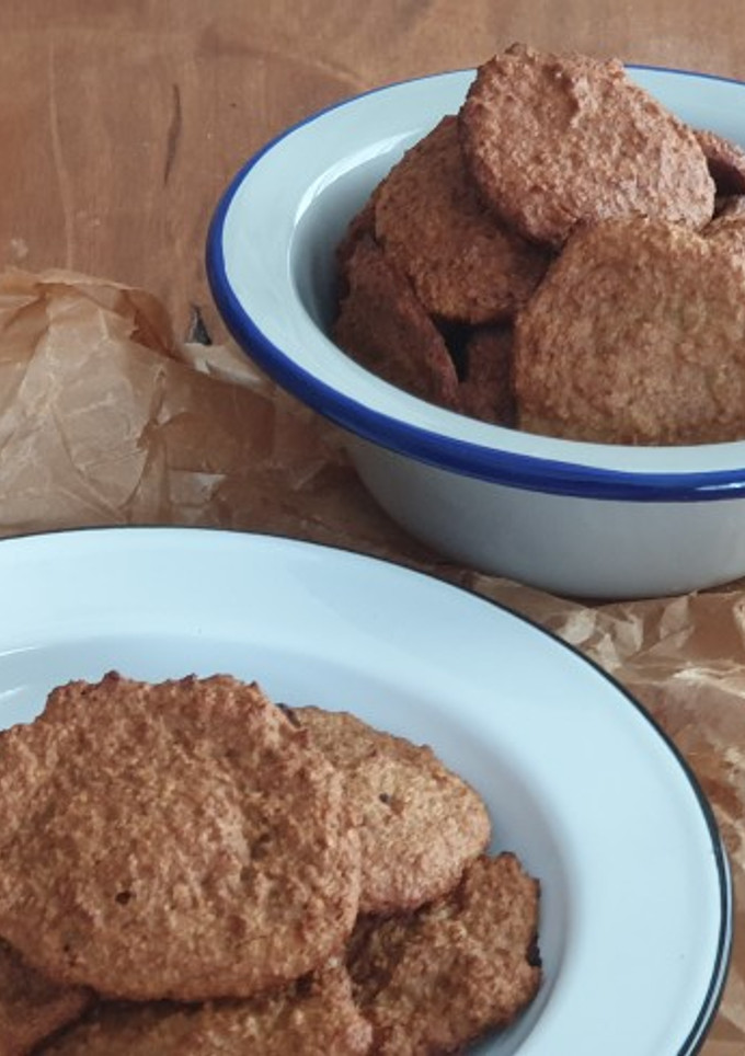 Una foto de Galletas de avena y plátano
