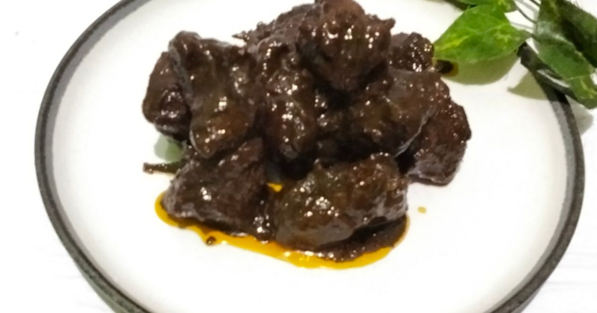 Rendang bumbu saset