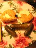 Ciabattas integrales, con ajo y tomate
