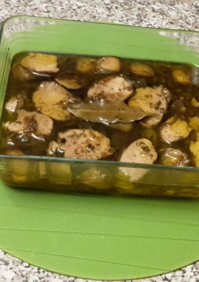 Una foto de Solomillo en escabeche