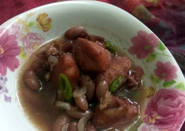 Resep Ayam kuah kacang merah, Enak Banget