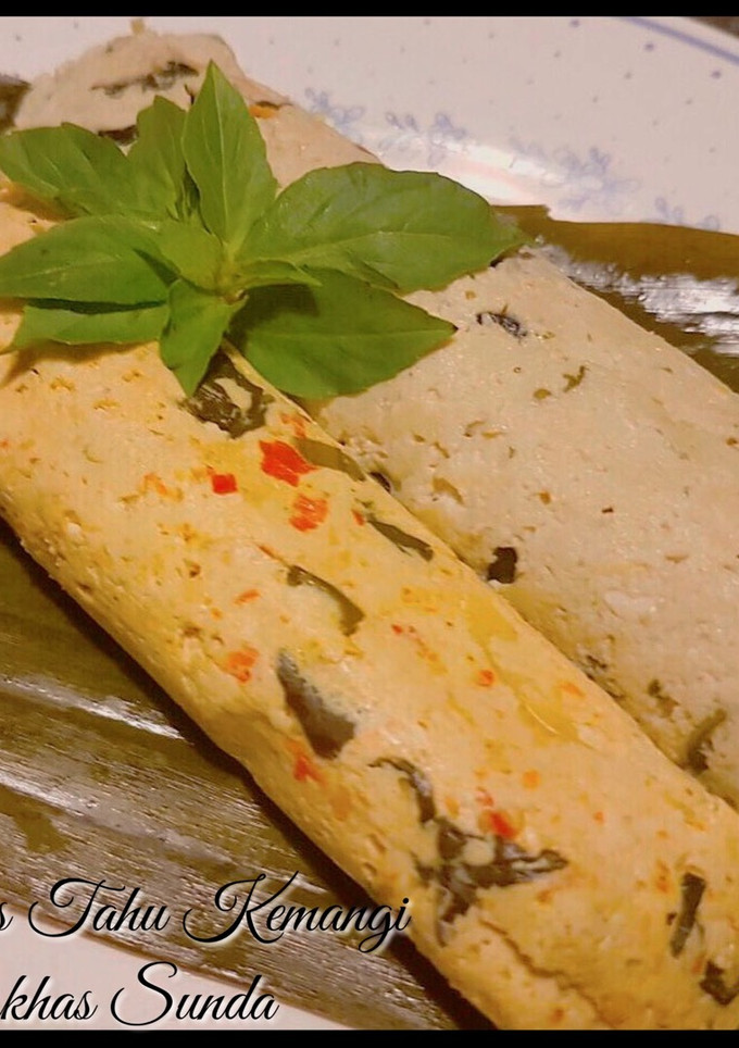 Foto resep Pepes Tahu Kemangi khas Sunda