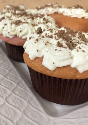 صورة لوصفة كب كيك الكريمة 🧁