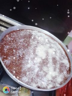 صورة لوصفة كيكة بالشوكولاتة