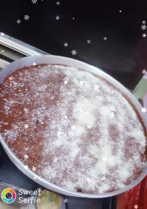 صورة لوصفة كيكة بالشوكولاتة