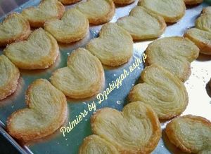 Foto resep HOMEMADE PALMIER renyah,kriuk-kriuk