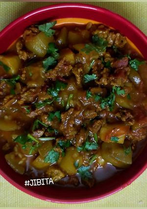 A picture of Louki Aloo Wadia Sabzi.