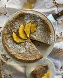 Karithopita - Pastel griego de nuez y aceite de oliva sin gluten y sin azúcar