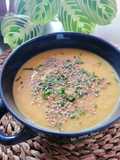 Crema de coliflor y zanahoria