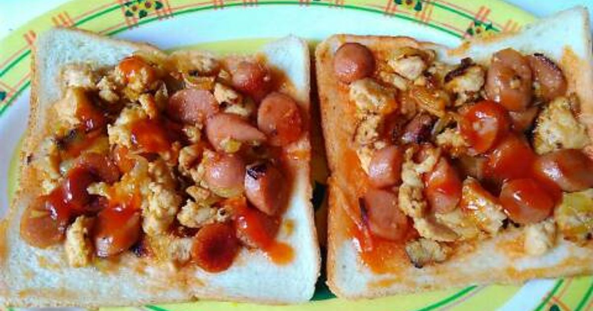 Resep Pizza Roti Tawar oleh Alif Hartati - Cookpad