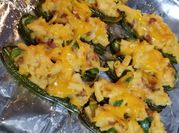 A picture of jalapeno macaroni and cheese