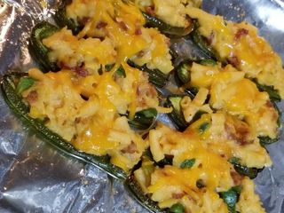Leftover Mac 'n' Cheese Stuffed Jalapenos