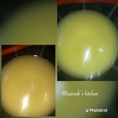 A picture of Ginger & lemon drink🍸.