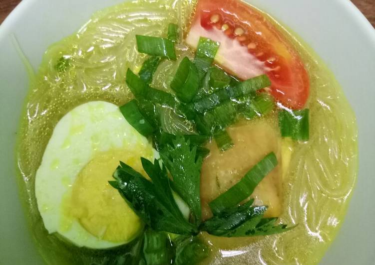 Resep Soto Ayam Gurih Sederhana dan Tidak Amis yang Lezat Sekali