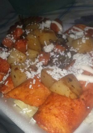 Una foto de Enchiladas rojas