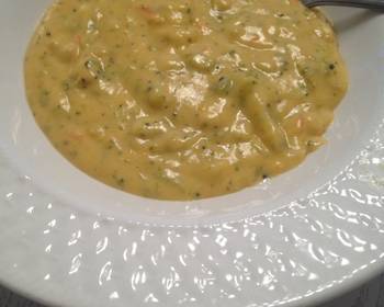 Fresh, Prepare Recipe Broccoli  Cheese Soup Restaurant Style