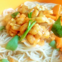A picture of Vietnamese Simple Prawn Pho.