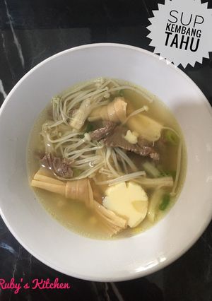 Foto resep Sup Kembang Tahu