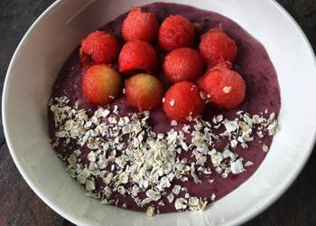 New Recipe Smoothies bowl Very Delicious