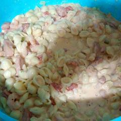 A picture of Shrimp and shells.