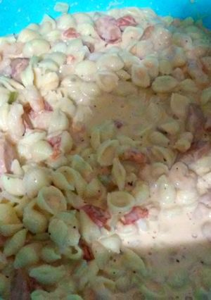 A picture of Shrimp and shells.