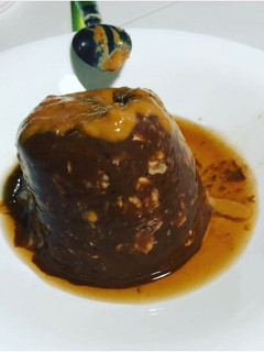 Una foto de Desayuna flan de choco con copos de espelta