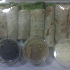 A picture of Tortilla wrap salad.