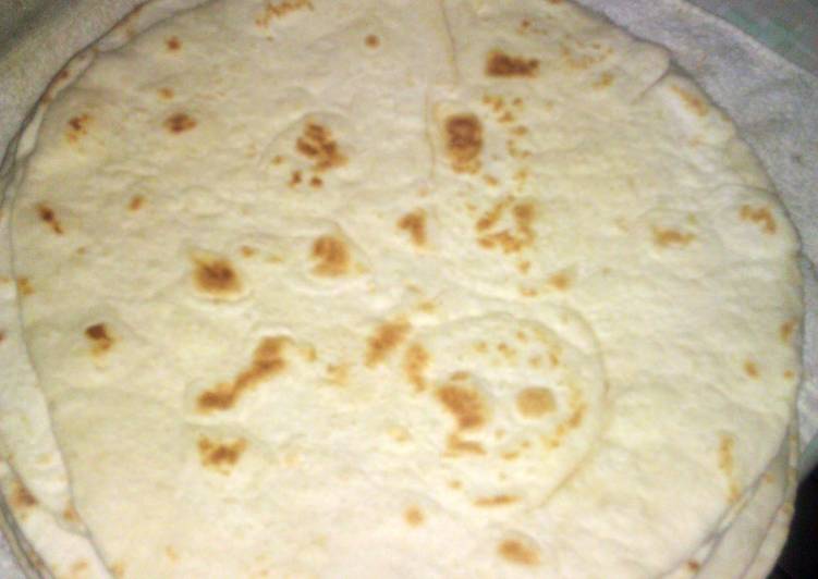Recipe: Delicious Flour Tortillas/Tortillas de Harina