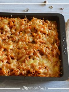 Una foto de Macarrones exprés con atún con Thermomix