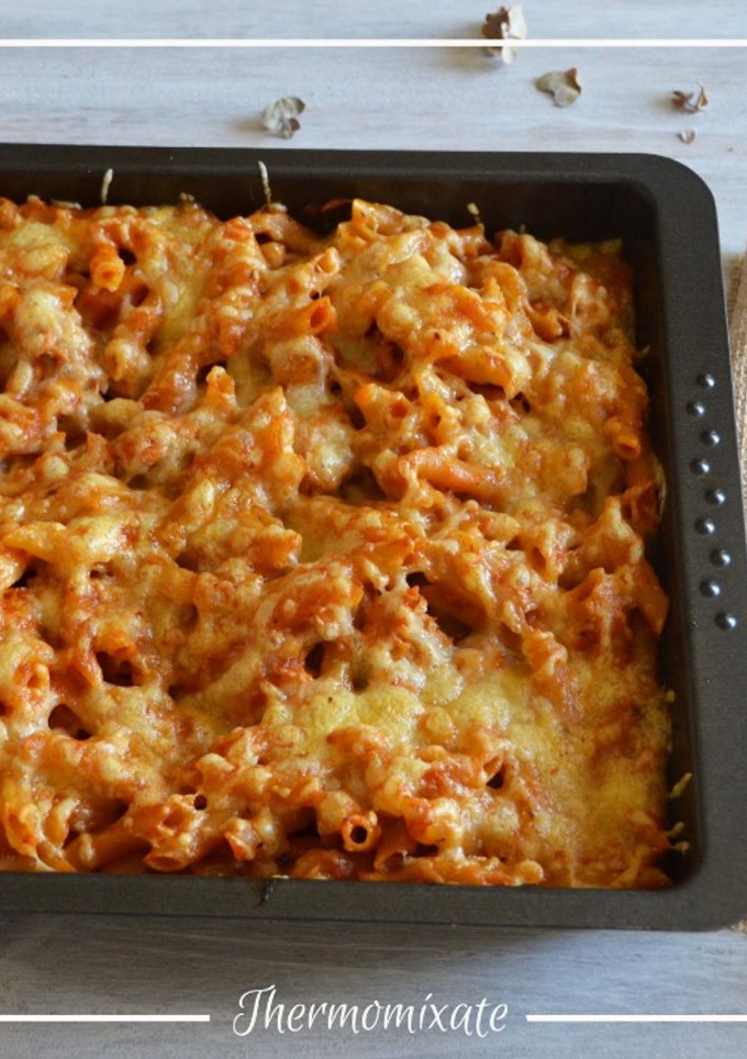 Una foto de Macarrones exprés con atún con Thermomix