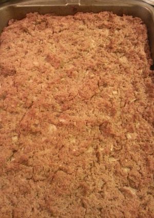 A picture of Thanksgiving Dressing (Southern style).