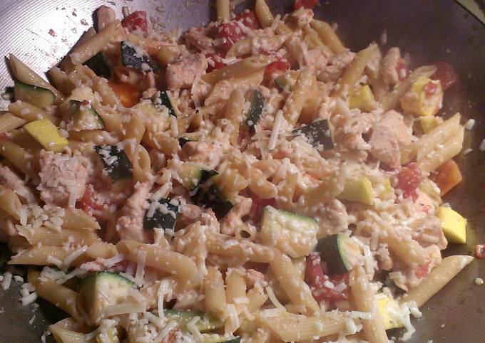 Recipe of Quick VegaChicken pasta