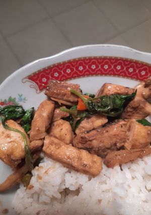 Foto resep Oseng ikan asin kemangi