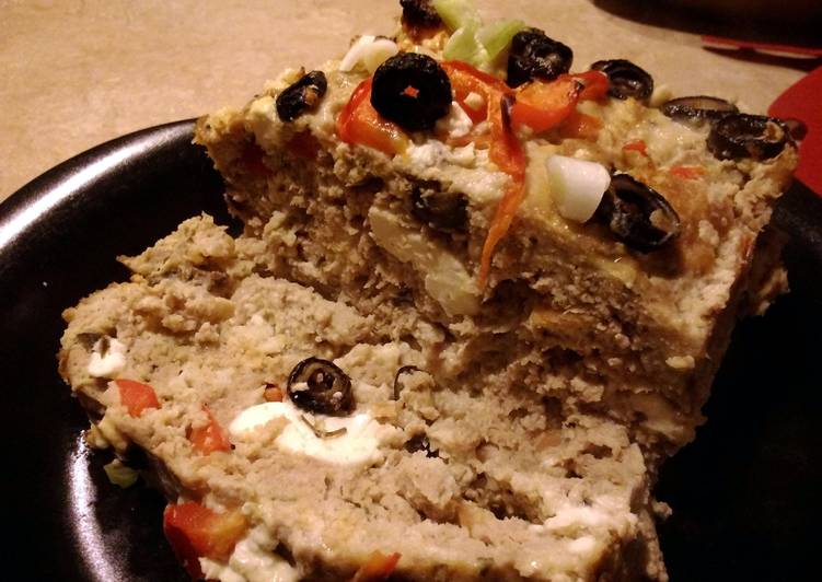 Easiest Way to Prepare Ultimate Mediterranean chicken meatloaf