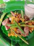 Lomo de cerdo en salsa satay