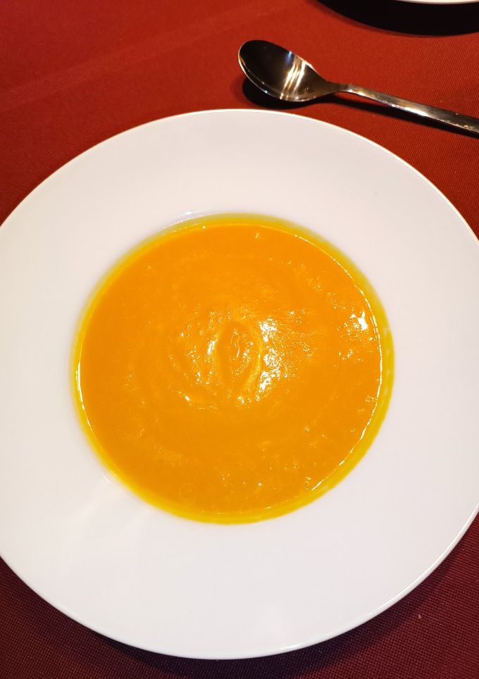Una foto de Crema de calabaza con toque de canela en Mambo Cecotec