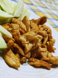 Foto di Straccetti di pollo speziati in padella