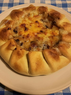 Foto di Quiche all'italiana con radicchio e patate