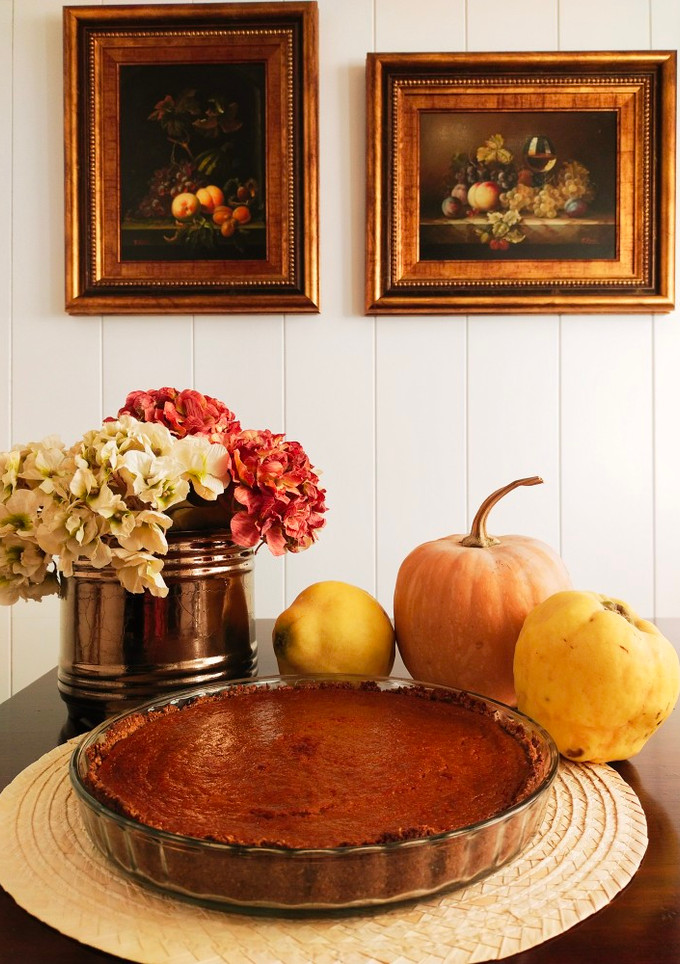 Una foto de Tarta de calabaza 🧡🍂