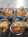 Healthy Banana Honey Muffins ❌sugar&eggs| มัฟฟินกล้วยหอมน้ำผึ้ง ❌น้ำตาล ❌เนย ❌ไข่