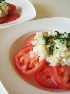 A picture of Simple Tomato and Onion Salad.