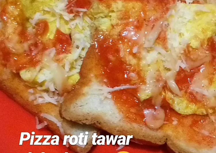 Pizza Roti Tawar Alakadar 😂😂